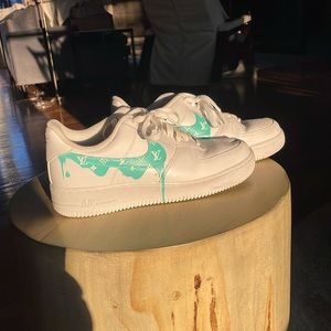 Custom Louis Vuttion Design Nike Air Forced